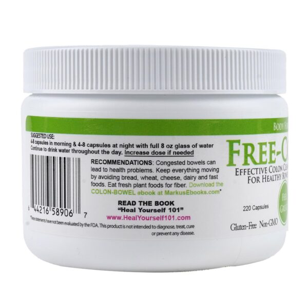 Version 1.0.0 Cápsulas de Fórmula Colon para Desintoxicación