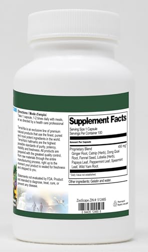 Version 1.0.0 Cápsulas fórmula papaya lobelia jengibre natural