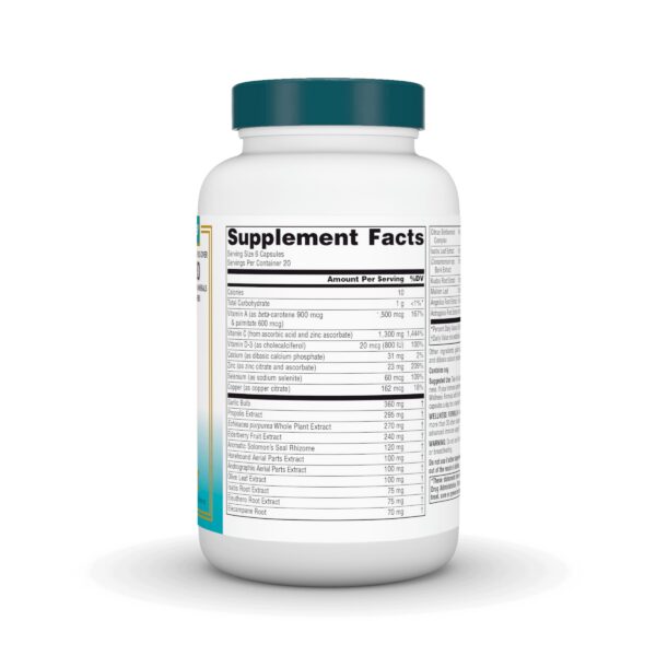 Cápsulas de Fórmula Wellness vista cercana