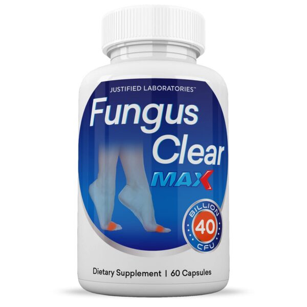 Cápsulas fungicida Justified Laboratories Fungus Clear Max 40B CFU