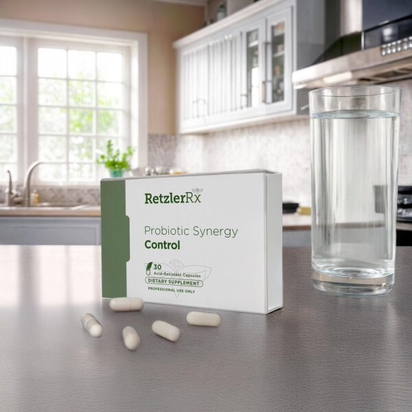 Cápsulas gastro-resistentes Probiotic Synergy Control Retzler Rx
