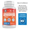 Cápsulas Genex Berberina 500 mg sin aditivos