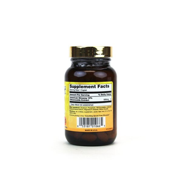 Capsulas Gin-Max de ginseng americano para energía y enfoque