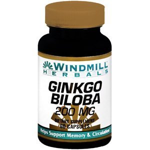 Cápsulas Ginkgo Biloba 200mg 60 unidades Choice One