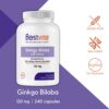 Cápsulas Ginkgo Biloba para enfoque y memoria saludables