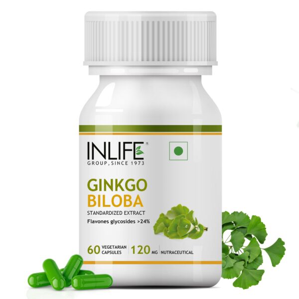 cápsulas ginkgo biloba extracto 120mg inlife