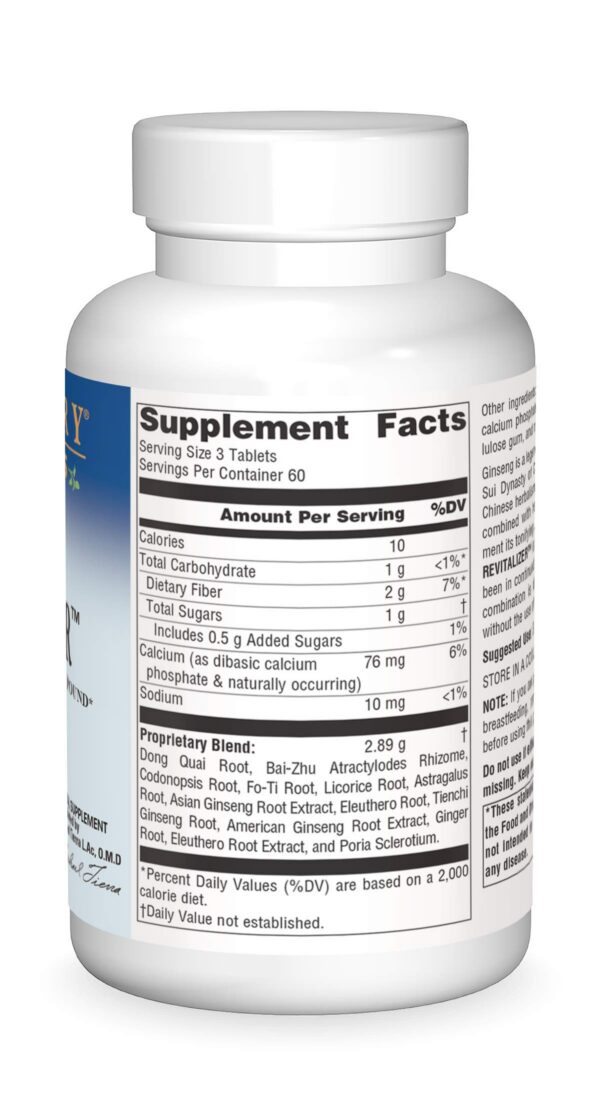 Cápsulas de ginseng en frasco de Planetary Herbals