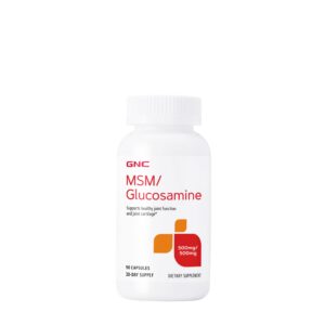 Version 1.0.0 Cápsulas MSM y glucosamina de GNC