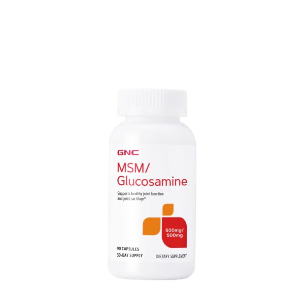 Version 1.0.0 Cápsulas MSM y glucosamina de GNC