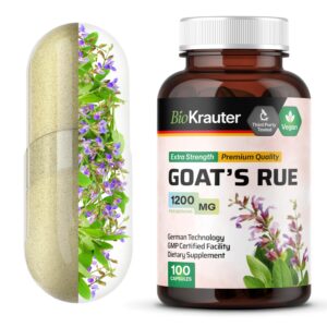 Cápsulas goats rue apoyo lactancia BIO KRAUTER 100 unidades