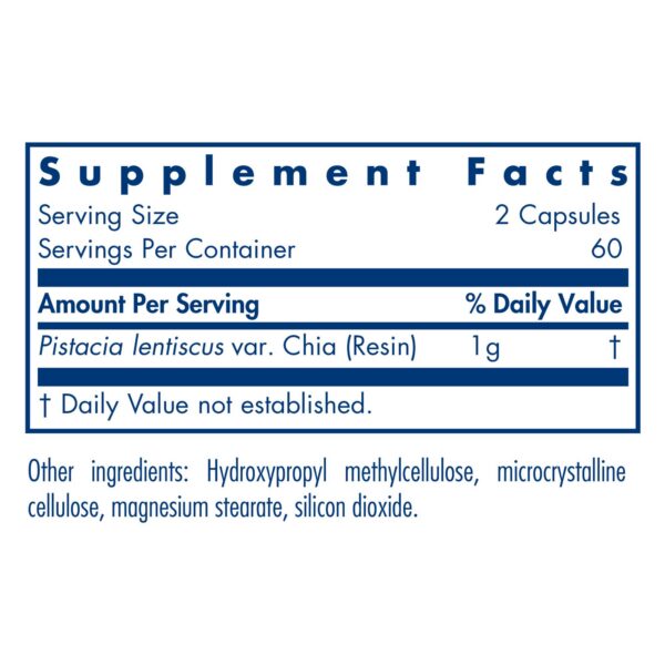 Cápsulas de goma de mástique Allergy Research