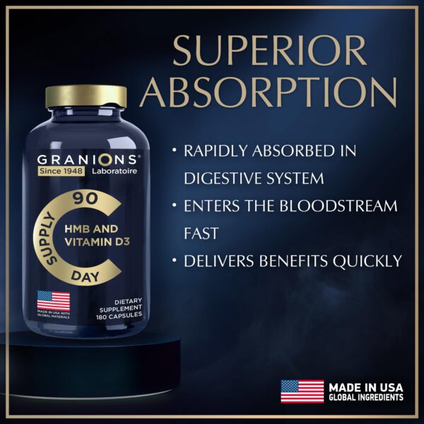 Version 1.0.0 Granions suplemento hmb y vitamina d3 envase lateral
