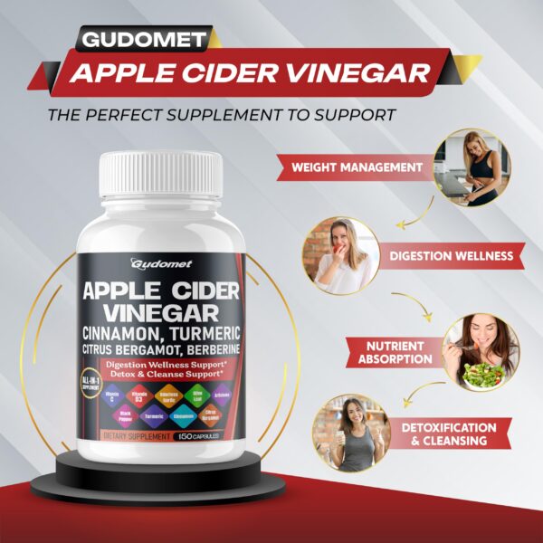 Version 1.0.0 Cápsulas GUDOMET vinagre sidra manzana con cúrcuma y canela