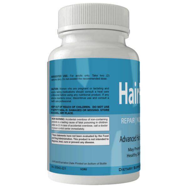 Cápsulas Hairfortin para cabello piel y uñas