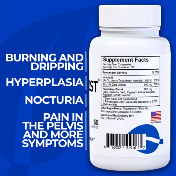 Cápsulas de HALLPROST para salud prostática