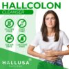 Cápsulas Hallusa Natural Hallcolon limpieza colon close up