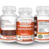 Cápsulas de Haritaki polvo orgánico Vadik Herbs 3 botellas