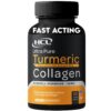 Cápsulas HCL suplemento cúrcuma colágeno NEM 60 unidades