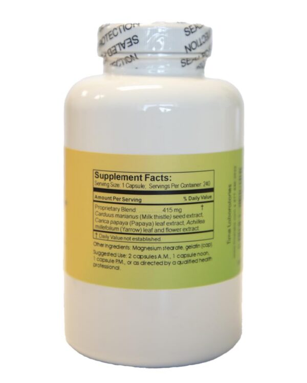 Version 1.0.0 Cápsulas Hepacleanse cuidado hígado piel 415 mg