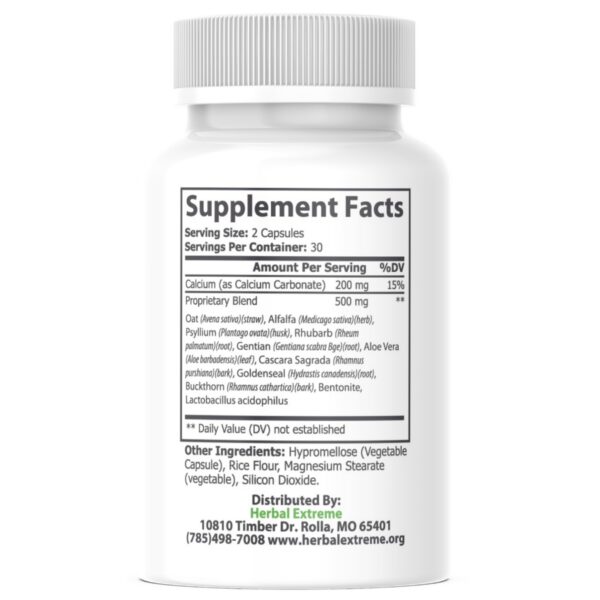 Version 1.0.0 Cápsulas Herbal Extreme XPulsion para detoxificación del colon