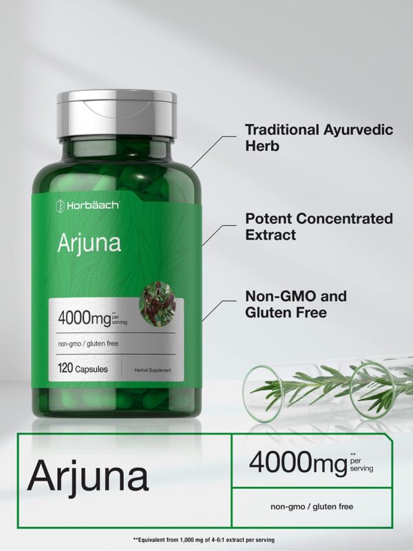 Version 1.0.0 cápsulas hierba arjuna horbaach para salud natural