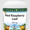 Cápsulas hoja de frambuesa roja TerraVita 100 unidades