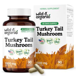 Version 1.0.0 Cápsulas de hongo Cola de Pavo para apoyo inmunológico