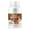 Cápsulas veganas de hongo reishi orgánico para apoyo inmunológico
