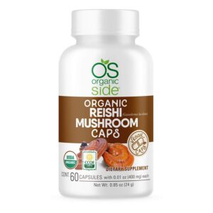 Version 1.0.0 Cápsulas veganas de hongo reishi orgánico para apoyo inmunológico
