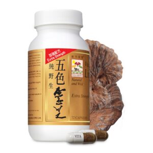 Version 1.0.0 Cápsulas de hongos reishi Vita Green para energía y sistema inmunológico