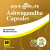 Version 1.0.0 Cápsulas HOPE LIFE Ashwagandha para alivio estrés y ánimo