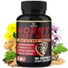 Cápsulas Horny Goat Weed BMVINVOL para energía natural mujer