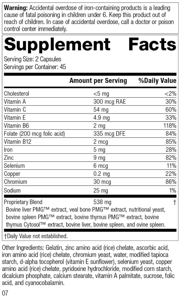 Version 1.0.0 Cápsulas de Immuplex para soporte inmunológico