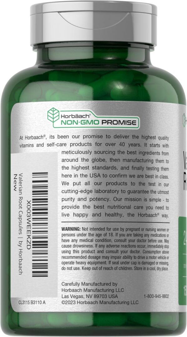 Version 1.0.0 Cápsulas individuales de raíz de valeriana Horbäach