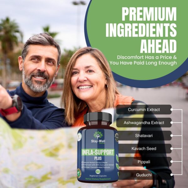 cápsulas Infla-Support Plus 60 unidades