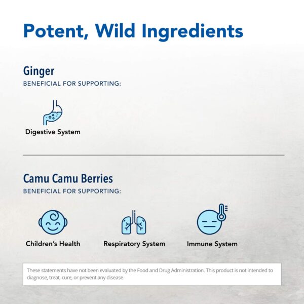 Vista lateral de cápsulas Inflam-eeZ