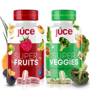 Cápsulas Júce Super Frutas y Verduras en envase