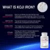Capsulas Koji Fermented Iron Plus