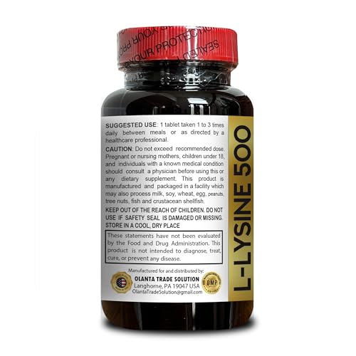 Capsulas L-LYSINE alineadas - producto 3