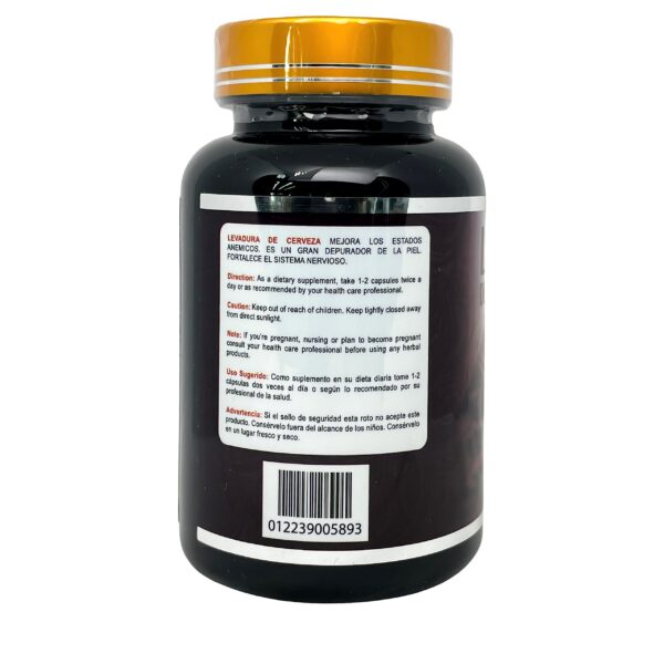 Cápsulas de Levadura de Cerveza para salud