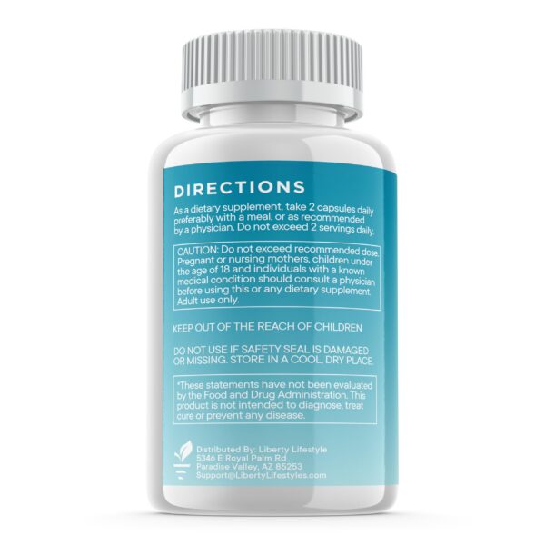 Cápsulas Liberty Lifestyle apoyo inmunitario 8 ingredientes