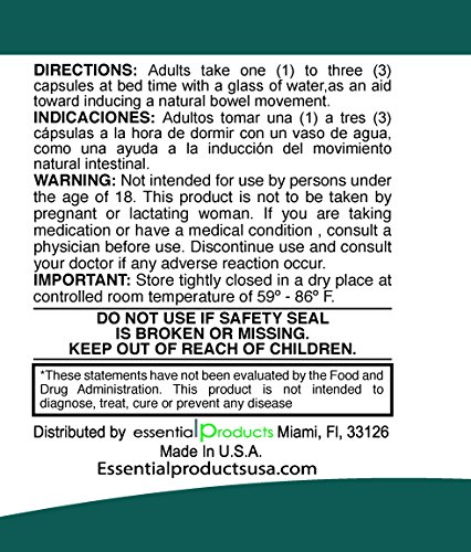 Cápsulas limpiador colon para limpieza natural 100 pack