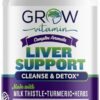 Cápsulas limpieza hígado Grow Vitamin botella frontal