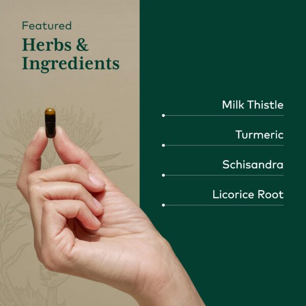 Cápsulas líquidas para desintoxicación de hígado Gaia Herbs Pro Daily
