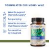 Cápsulas líquidas de moringa orgánica Motherlove para leche materna