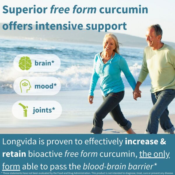 Cápsulas Longvida Curcumina Lipidada Igennus