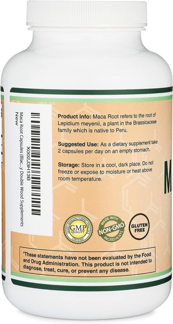 Version 1.0.0 Cápsulas de Maca para apoyo al rendimiento atlético