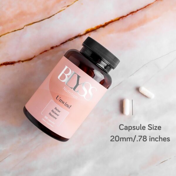 Cápsulas de magnesio bisglicinato para mujeres BLYSS Nutrition