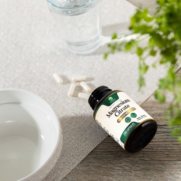Cápsulas de magnesio citrato 1000 mg