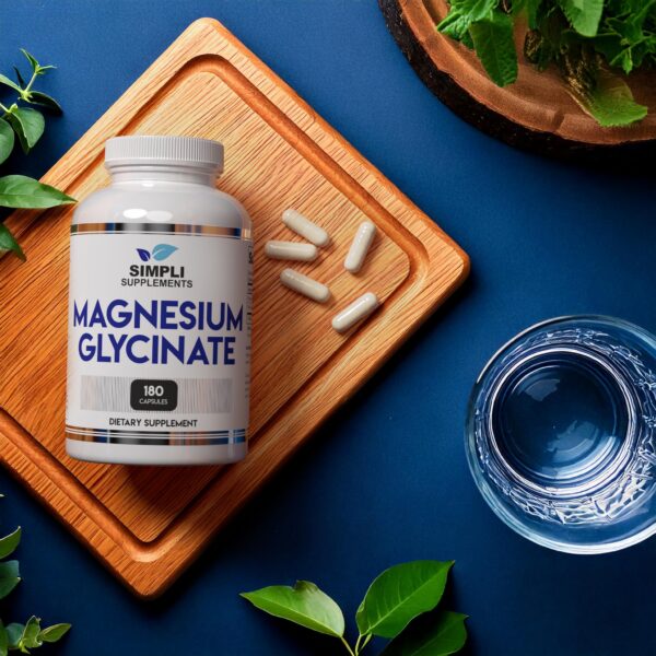 Cápsulas de magnesio glicinato 400 mg